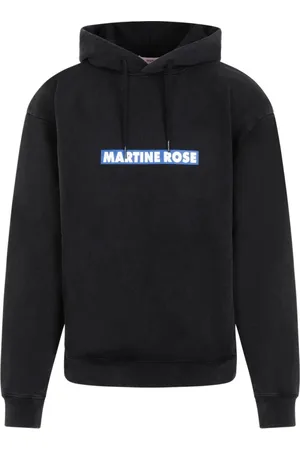 MARTINE ROSE Herren, Sweatshirts & Hoodies, Schwarzk, MGröße: