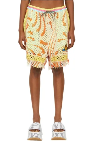 Vivienne Westwood Damen, Shorts, Gelb, SGröße: