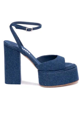 3Juin Damen, Schuhe, Blau, 38 1/2 EUGröße: