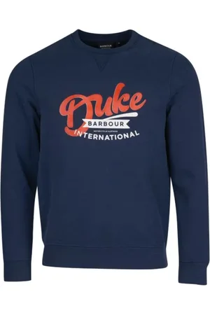 Barbour Herren, Sweatshirts & Hoodies, Blau, MGröße:
