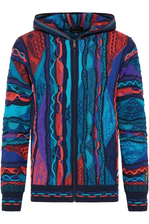Carlo Colucci Herren, Sweatshirts & Hoodies, Blau, LGröße: