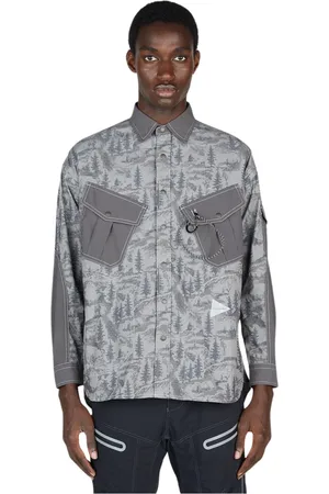 and wander Herren, Shirts, Grau, MGröße: