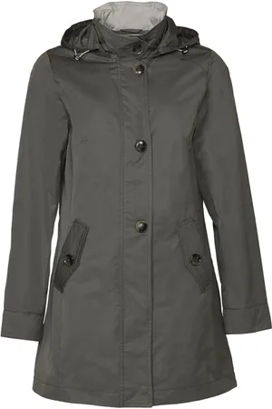 Danwear Damen, Mäntel, Grau, 4XLGröße: