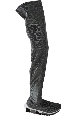 Dolce & Gabbana Damen, Schuhe, Grau, 35 EUGröße: