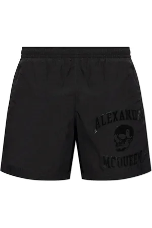 Alexander McQueen Herren, Bademode, Schwarzk, LGröße: