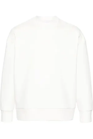 Neil Barrett Herren, Sweatshirts & Hoodies, Weiß, MGröße: