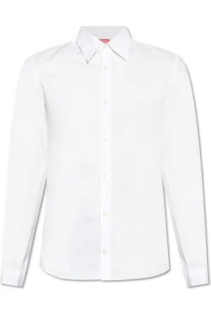 Diesel Herren, Shirts, Weiß, MGröße: