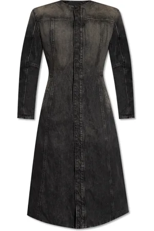 Diesel Damen, Kleider, Schwarzk, 2XSGröße: