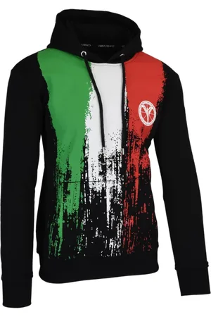 Carlo Colucci Herren, Sweatshirts & Hoodies, Schwarzk, XSGröße: