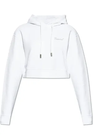 Dsquared2 Damen, Sweatshirts & Hoodies, Weiß, XSGröße: