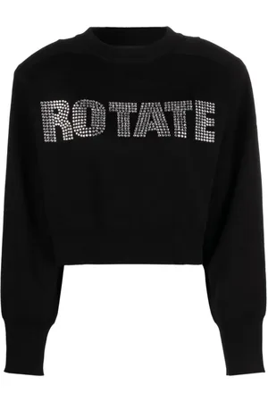 ROTATE Damen, Sweatshirts & Hoodies, Schwarzk, XSGröße:
