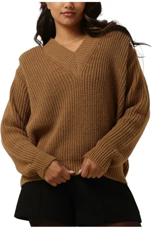 AMAYA Amsterdam Damen, Strickwaren, Braun, LGröße: