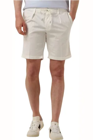 Profuomo Herren, Shorts, Weiß, 2XLGröße: