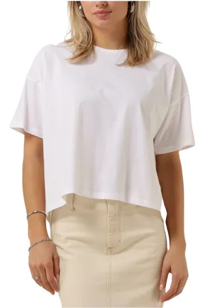 Moss Copenhagen Damen, Oberteile, Weiß, L/XLGröße: