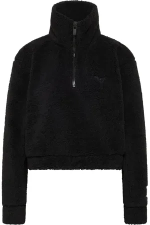 Carlo Colucci Damen, Sweatshirts & Hoodies, Schwarzk, LGröße: