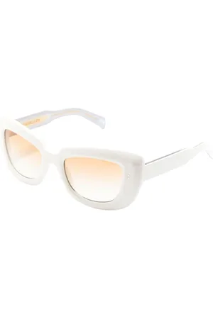Cutler and Gross Damen, Accessories, Weiß, 52 MMGröße: