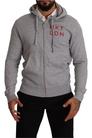 Hackett Herren, Sweatshirts & Hoodies, Grau, SGröße: