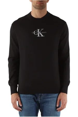 Calvin Klein Herren, Sweatshirts & Hoodies, Schwarzk, 2XLGröße: