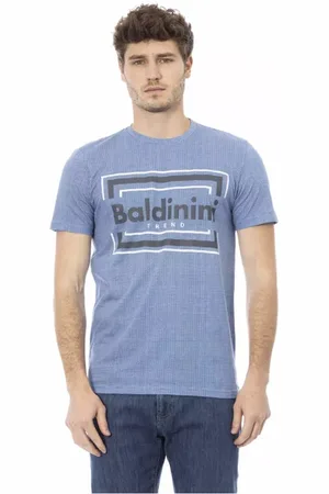 BALDININI Herren, Oberteile, Blau, MGröße:
