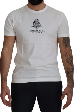 Dolce & Gabbana Herren, Oberteile, Weiß, SGröße: