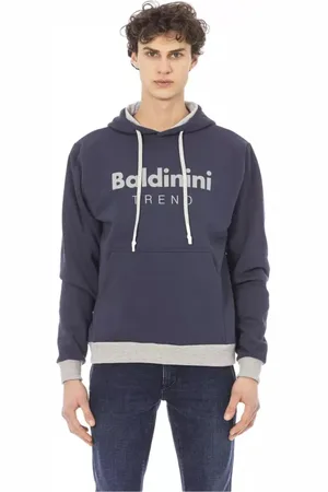 BALDININI Herren, Sweatshirts & Hoodies, Blau, 2XLGröße: