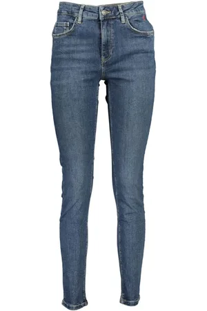 Desigual Damen, Jeans, Blau, MGröße: