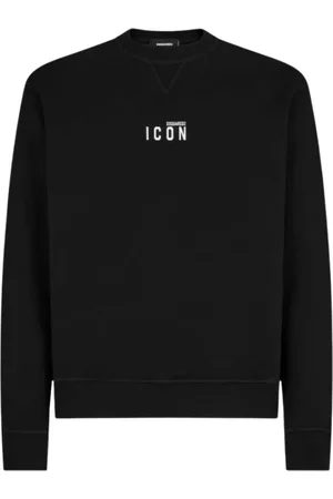 Dsquared2 Herren, Sweatshirts & Hoodies, Schwarzk, XLGröße: