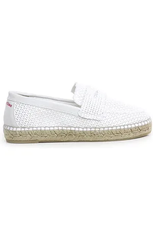 Espadrilles Damen, Schuhe, Weiß, 38 EUGröße: