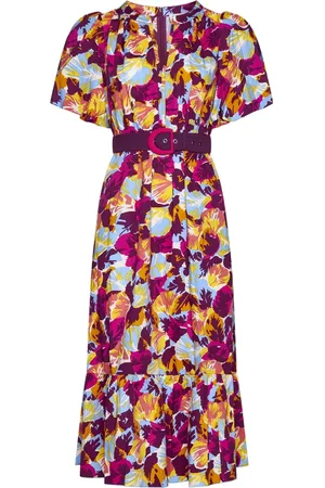 Diane von Furstenberg Damen, Kleider, Mehrfarbig, SGröße: