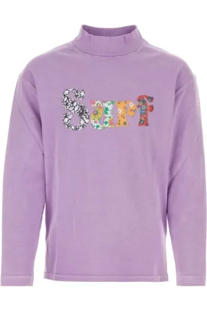 ERL Damen, Sweatshirts & Hoodies, Lila, MGröße: