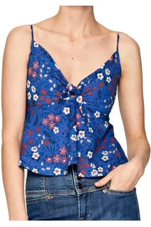 Pepe Jeans Damen, Oberteile, Blau, LGröße: