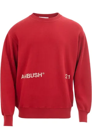 AMBUSH Herren, Sweatshirts & Hoodies, Rot, LGröße: