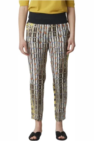 Manila Grace Damen, Hosen, Weiß, LGröße: