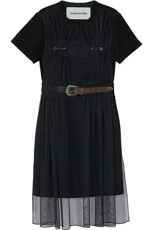 Andersson Bell Damen, Kleider, Schwarzk, MGröße: