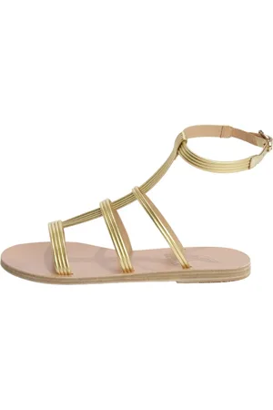 Ancient Greek Sandals Damen, Schuhe, Gelb, 38 EUGröße: