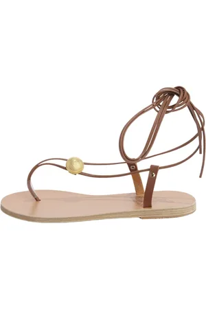 Ancient Greek Sandals Damen, Schuhe, Braun, 38 EUGröße: