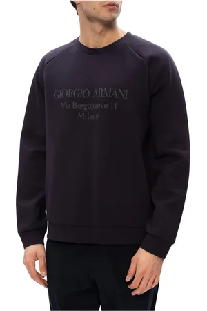 Giorgio Armani Herren, Sweatshirts & Hoodies, Grau, 2XLGröße: