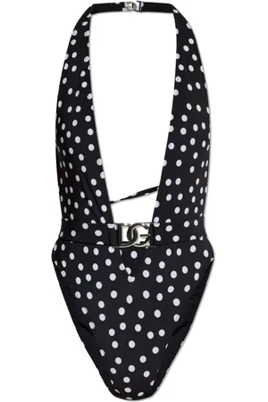Dolce & Gabbana Damen, Bademode, Schwarzk, MGröße: