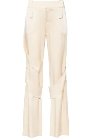 BLUMARINE Damen, Hosen, Weiß, 2XSGröße: