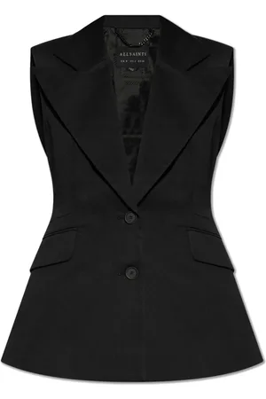 AllSaints Damen, Jacken, Schwarzk, MGröße: