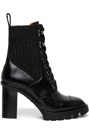 santoni Damen, Schuhe, Schwarzk, 39 EUGröße: