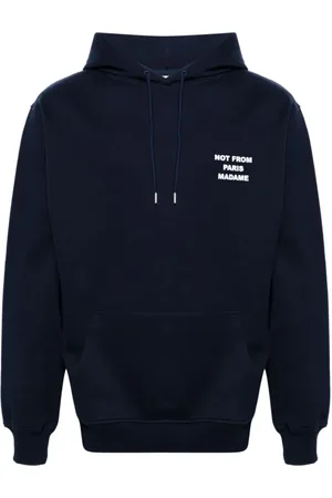 Drôle de Monsieur Herren, Sweatshirts & Hoodies, Blau, LGröße: