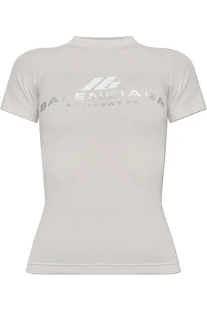 Balenciaga Damen, Oberteile, Grau, LGröße: