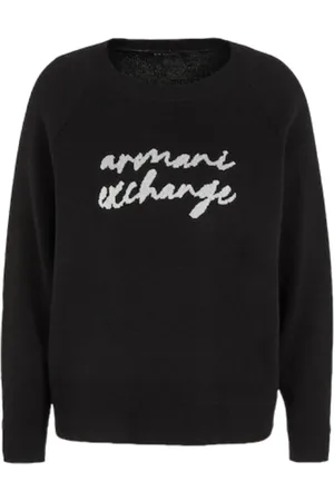 Armani Exchange Damen, Sweatshirts & Hoodies, Schwarzk, SGröße: