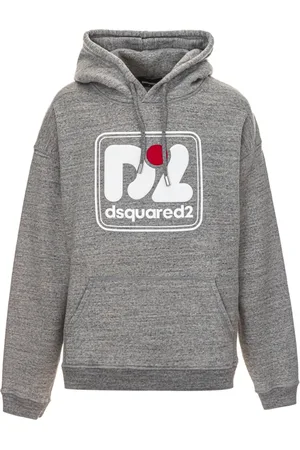 Dsquared2 Herren, Sweatshirts & Hoodies, Grau, SGröße:
