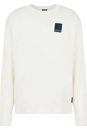 Armani Exchange Herren, Sweatshirts & Hoodies, Weiß, XLGröße: