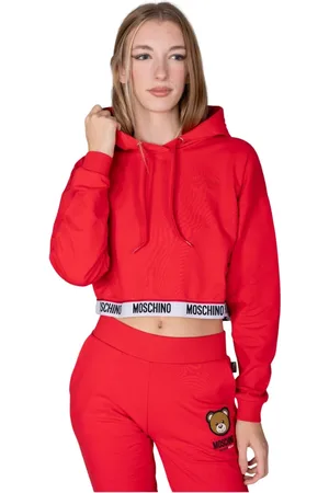 Moschino Damen, Sweatshirts & Hoodies, Rot, SGröße: