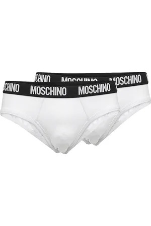 Moschino Herren, Unterwäsche, Weiß, MGröße:
