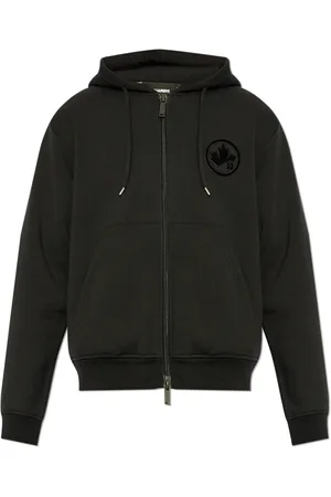 Dsquared2 Herren, Sweatshirts & Hoodies, Schwarzk, 2XLGröße: