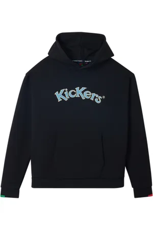 Kickers Damen, Sweatshirts & Hoodies, Schwarzk, MGröße: